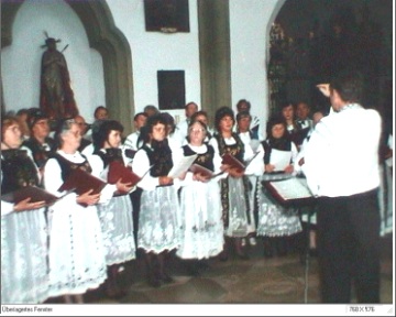Chor der Siebenbrger Sachsen in Augsburg 1997